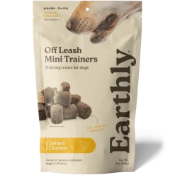 Earthly Off Leash Mini Trainers Grilled Chicken Recipe Dog Treats (5 oz)