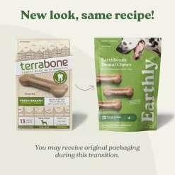 Earthly Pet Earthbones Dental Chews for Dogs