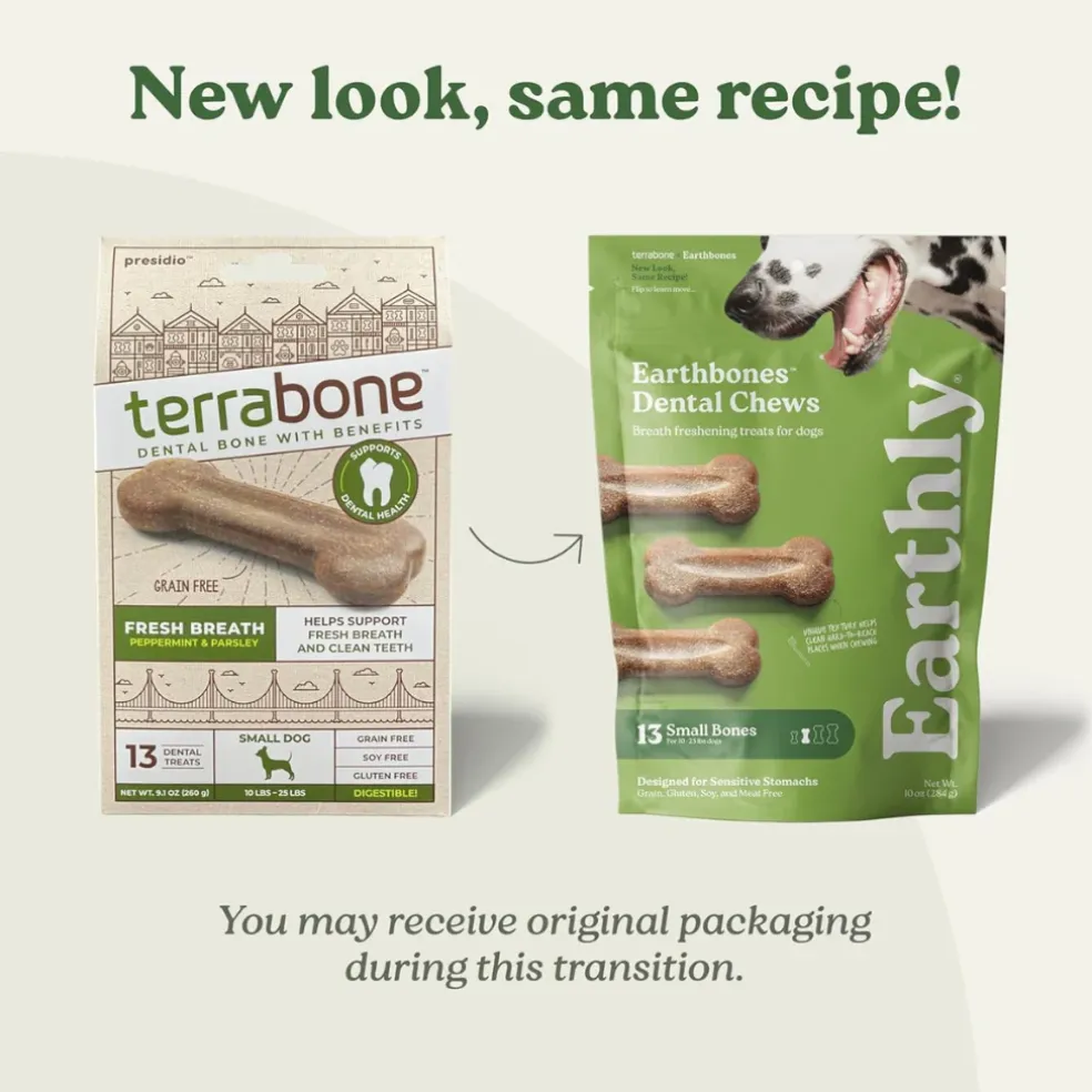 Earthly Pet Earthbones Dental Chews for Dogs