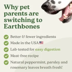 Earthly Pet Earthbones Dental Chews for Dogs