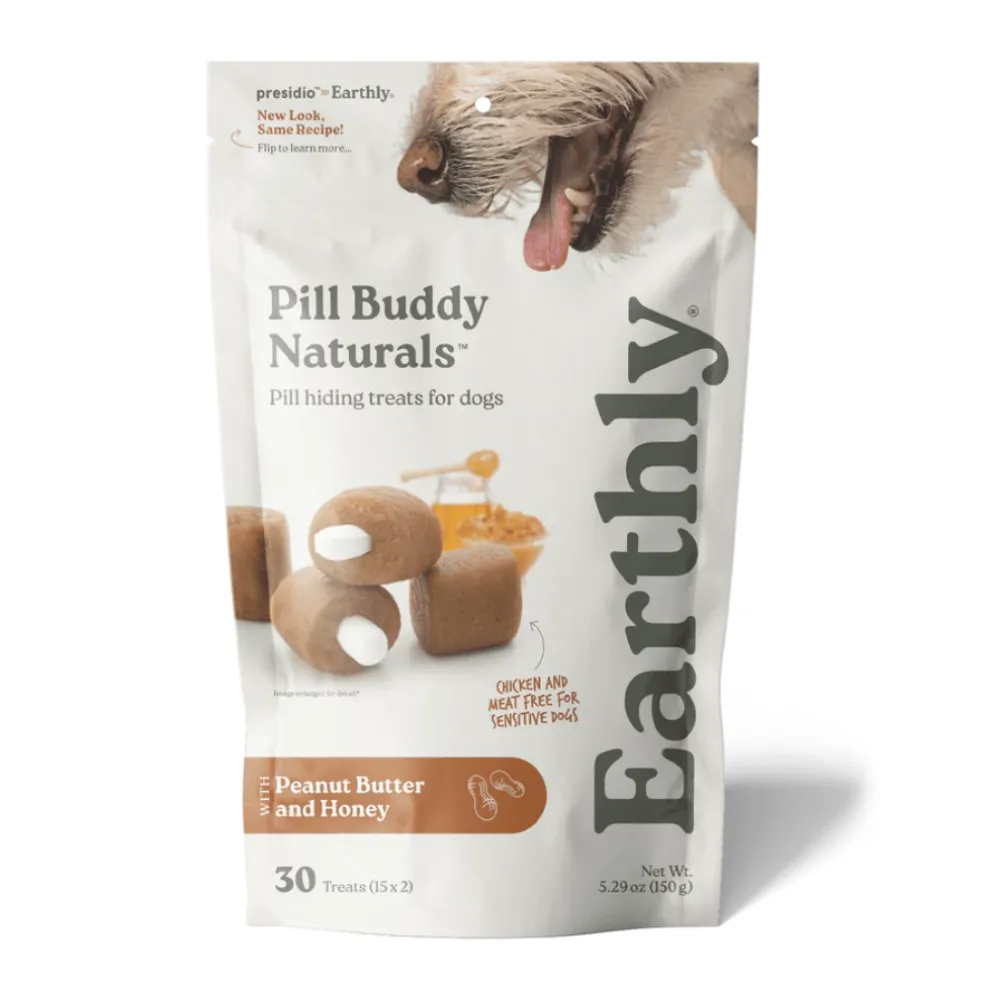 Earthly Pet Pill Buddy Naturals Pill Hiding Treats for Dogs