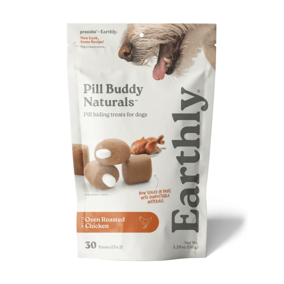 Earthly Pet Pill Buddy Naturals Pill Hiding Treats for Dogs