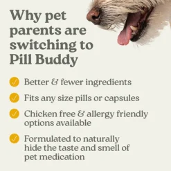 Earthly Pet Pill Buddy Naturals Pill Hiding Treats for Dogs