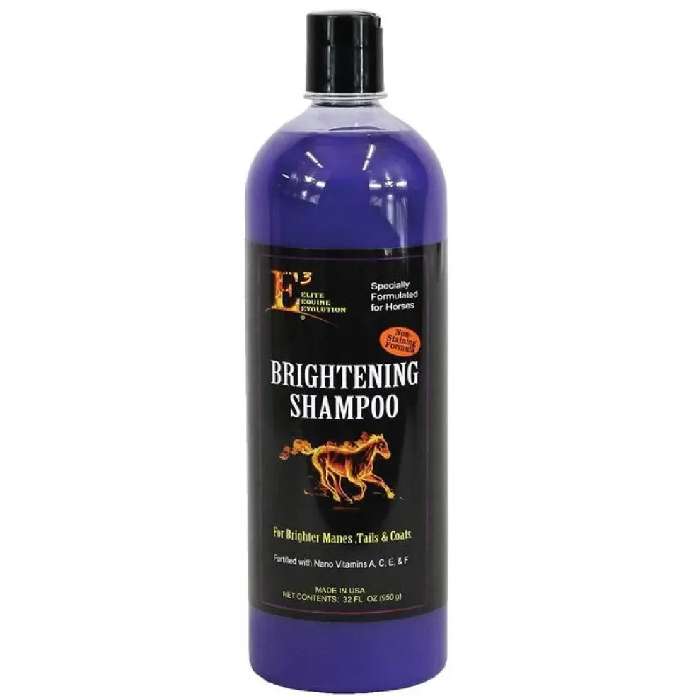 E3 Brightening Shampoo for Horses (32 oz)