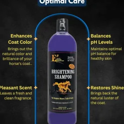 E3 Brightening Shampoo for Horses (32 oz)