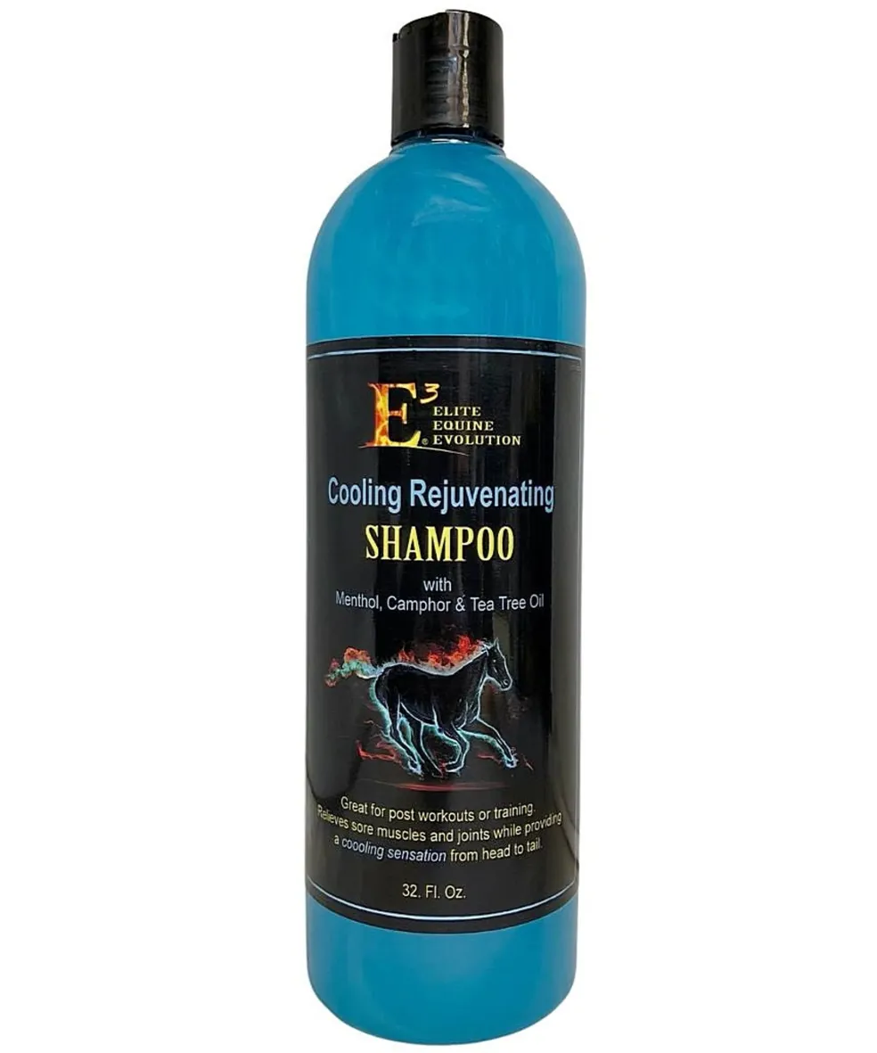 E3 Cooling Rejuvenating Shampoo for Horses (32 oz)