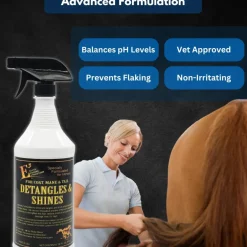 E3 Detangles & Shines Spray for Horses