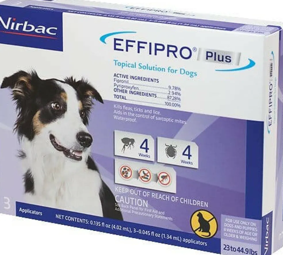 Effipro Plus for Medium Dogs 23-44.9 lbs (3 doses)