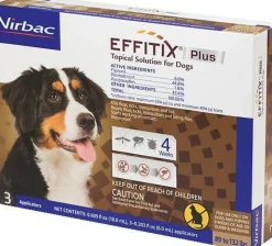 Effitix Plus for Extra Large Dogs, 89-132 lbs, 3 Doses