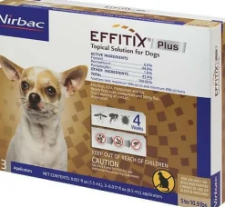 Effitix Plus for Toy Dogs, 5-10.9 lbs, 3 Doses
