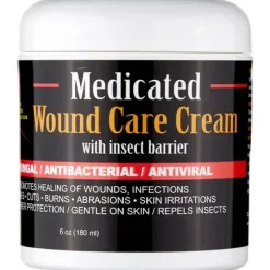 E3 Medicated Wound Cream with Insect Barrier for Horses (6 oz)