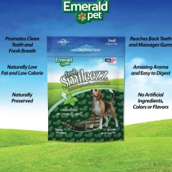 Emerald Pet Fresh Smileezz Grain-Free Small Dental Dog Treats