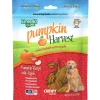 Emerald Pet Pumpkin Harvest Oven Baked with Apple Chewy Dog Treats, 6-oz