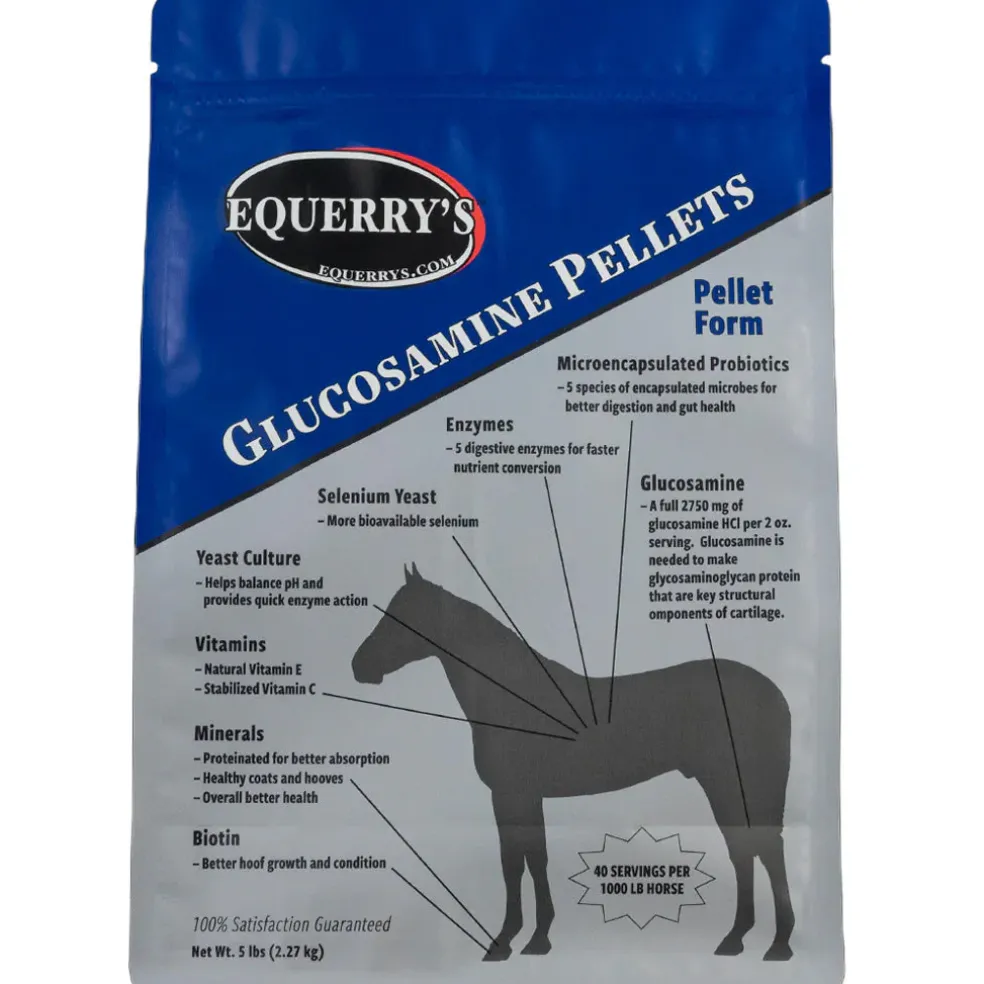 Equerry's Glucosamine Pellets Joint Support Horse Supplement, 5-lb