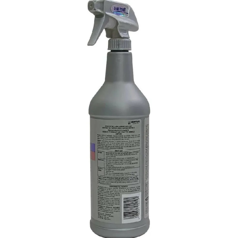 Equicare Flysect Super-7 Repellent Spray For Pet Animals (32 oz)