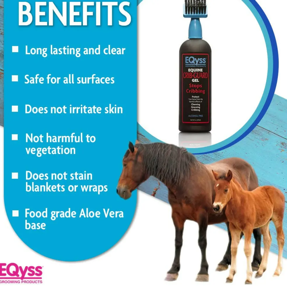 EQyss Crib-Guard Anti-Chewing and Cribbing Gel for Horses