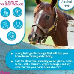 EQyss Crib-Guard Anti-Chewing and Cribbing Gel for Horses