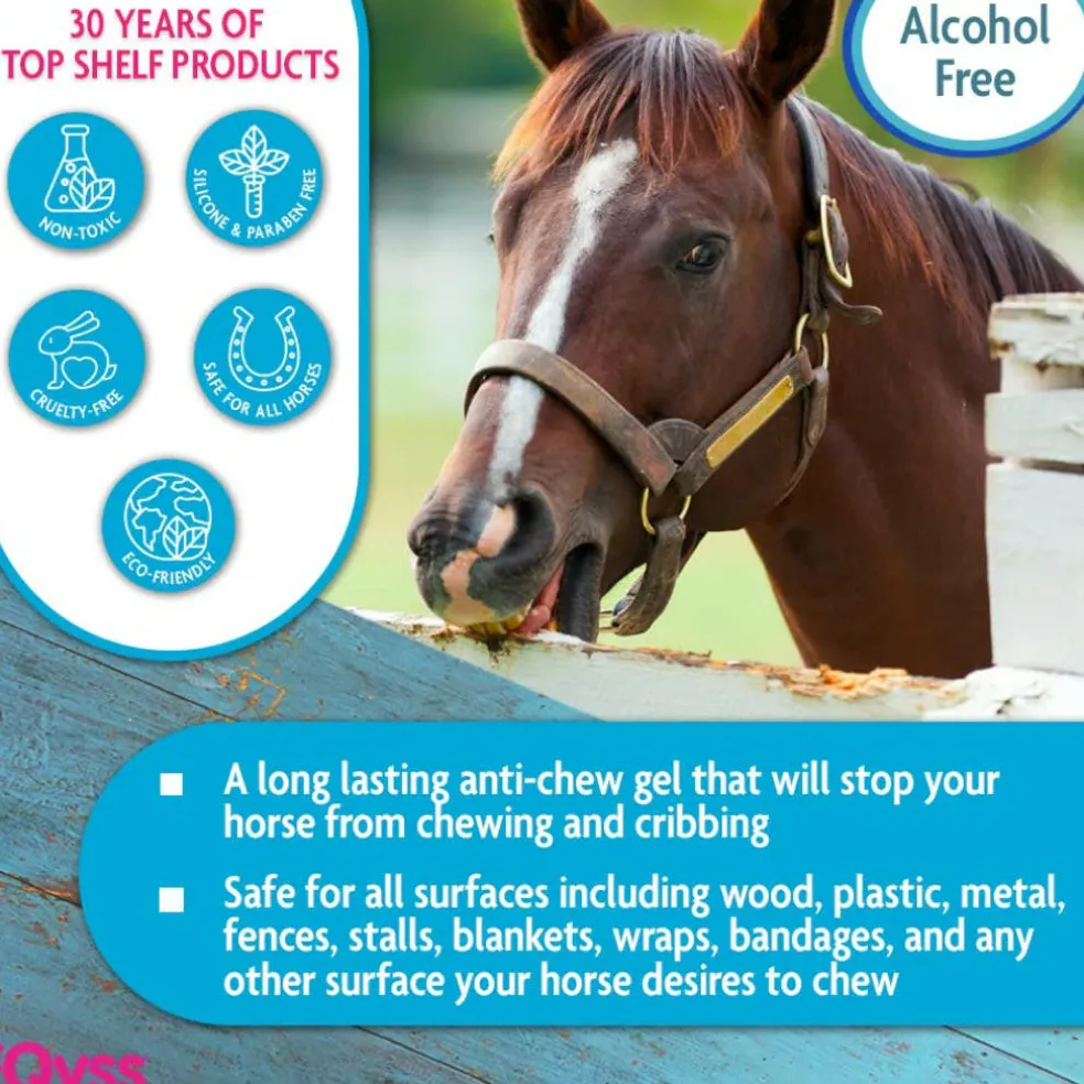 EQyss Crib-Guard Anti-Chewing and Cribbing Gel for Horses