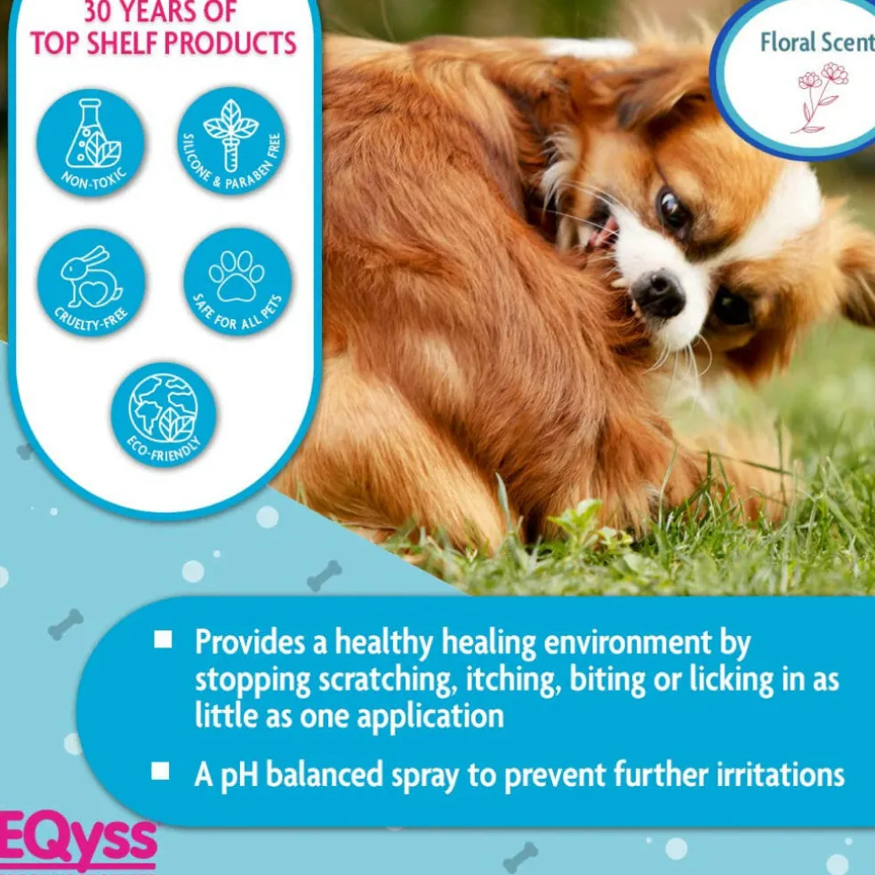 EQyss Grooming Products Micro-Tek Dog, Cats & Puppies Spray, 16-oz