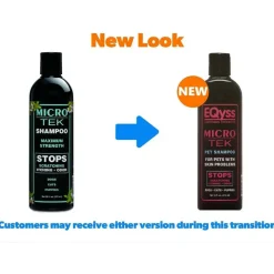 EQyss Grooming Products Micro-Tek Dog, Cats & Puppies Shampoo (16 oz)
