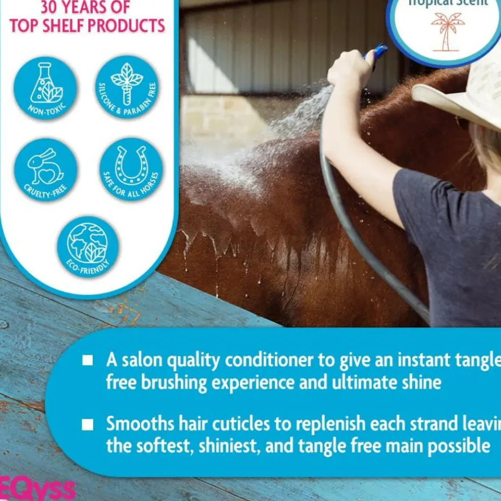 EQyss Grooming Products Premier Equine Conditioner, 16-oz