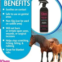EQyss Micro-Tek Maximum Strength Soothing Spray for Horses