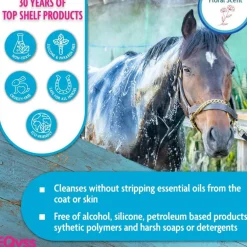 EQyss Micro-Tek Maximum Strength Soothing Shampoo for Horses