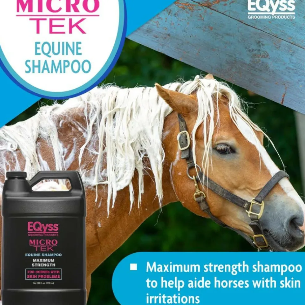 EQyss Micro-Tek Maximum Strength Soothing Shampoo for Horses