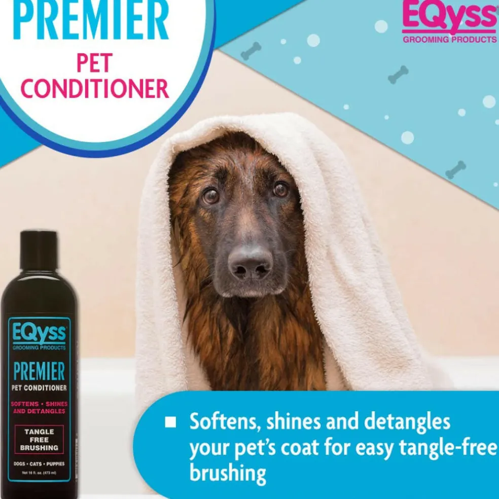 EQyss Premier Pet Conditioner for Dogs, Cats & Puppies (16 oz)