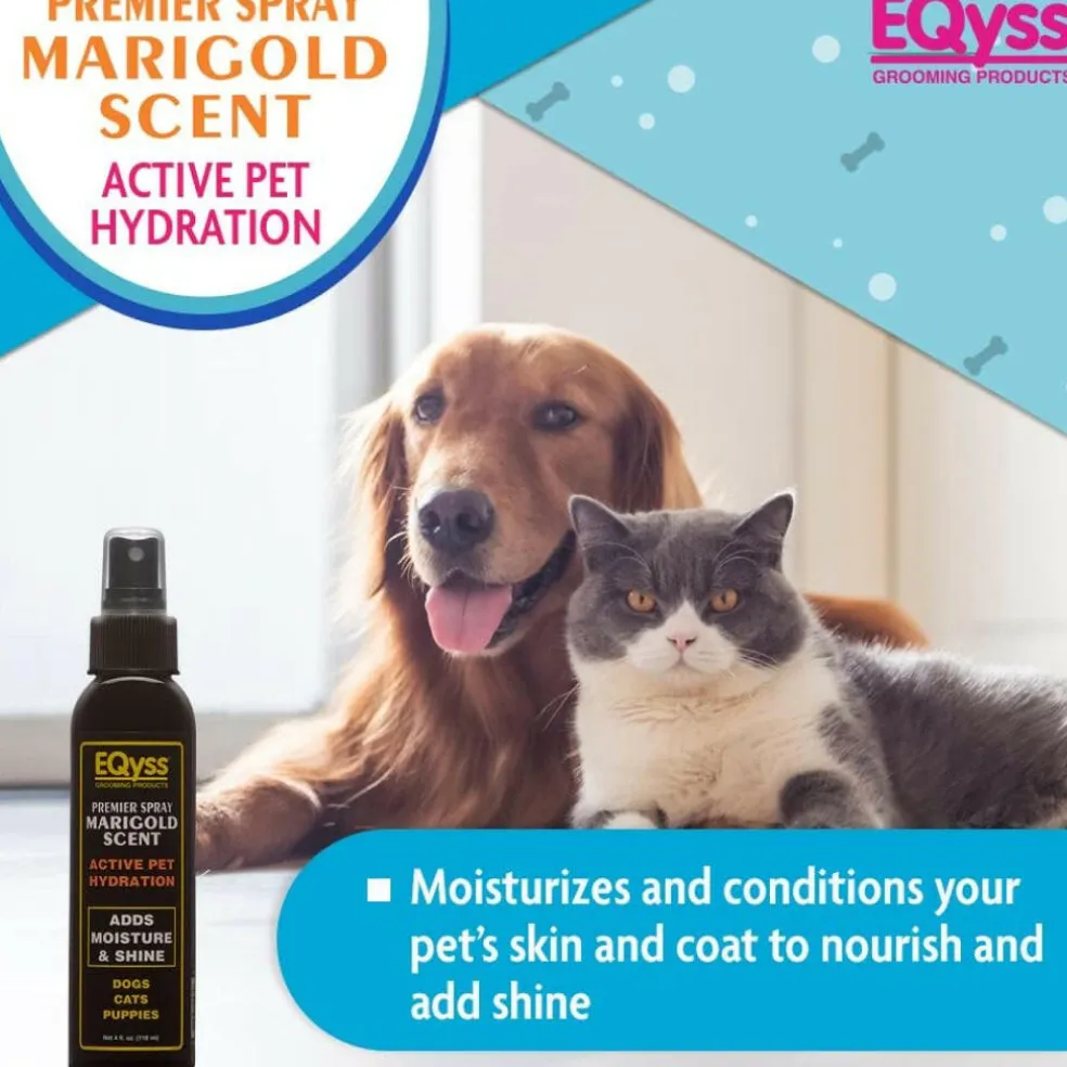 EQyss Premier Spray Marigold Scent Active Pet Hydration For Dogs, Cats & Puppies (4 oz)