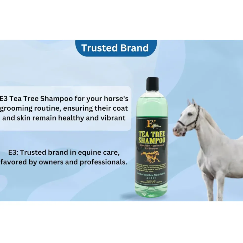 E3 Tea Tree Shampoo for Horses