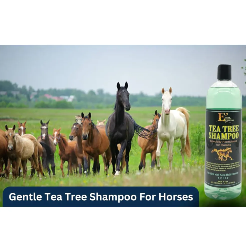 E3 Tea Tree Shampoo for Horses