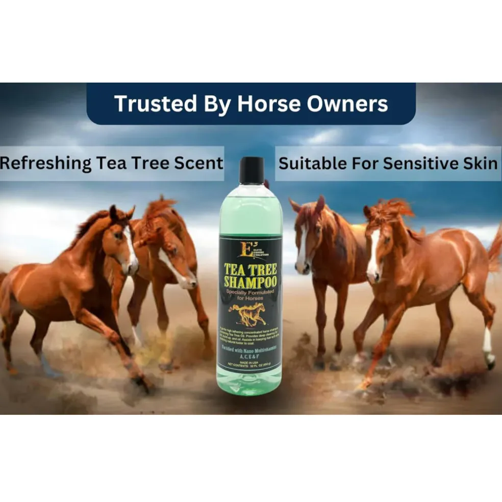 E3 Tea Tree Shampoo for Horses