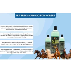E3 Tea Tree Shampoo for Horses