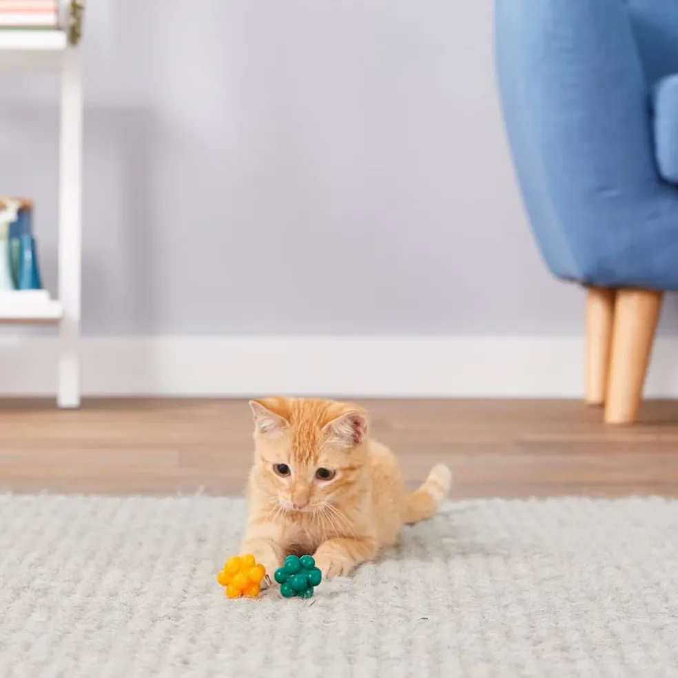 Ethical Atomic Bouncing Balls Toy For Cat 2 pack