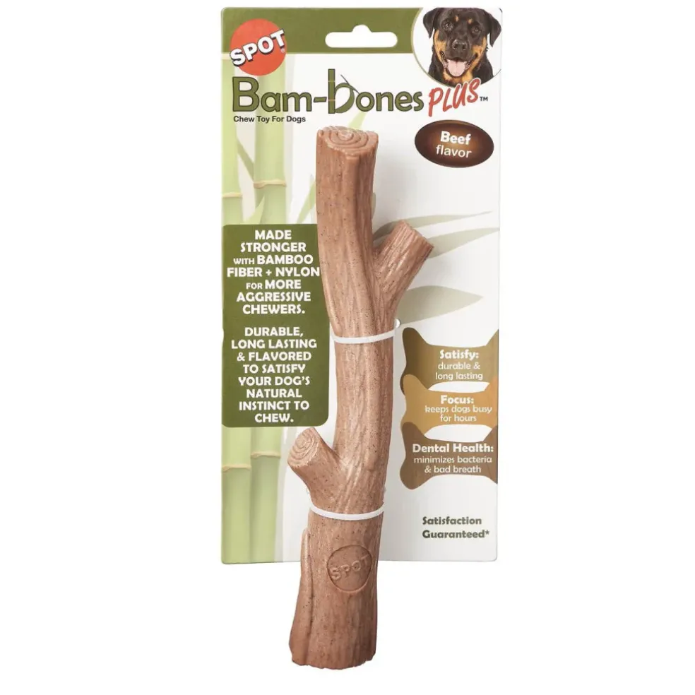Ethical Bambone Plus Branch Beef Toy For Dog (9.5")