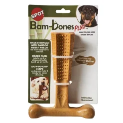 Ethical Bambone Plus Peanut Butter Chew Toy For Dog (7")