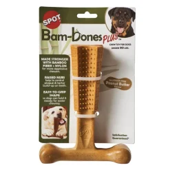 Ethical Bambone Plus Peanut Butter Chew Toy For Dog (7")