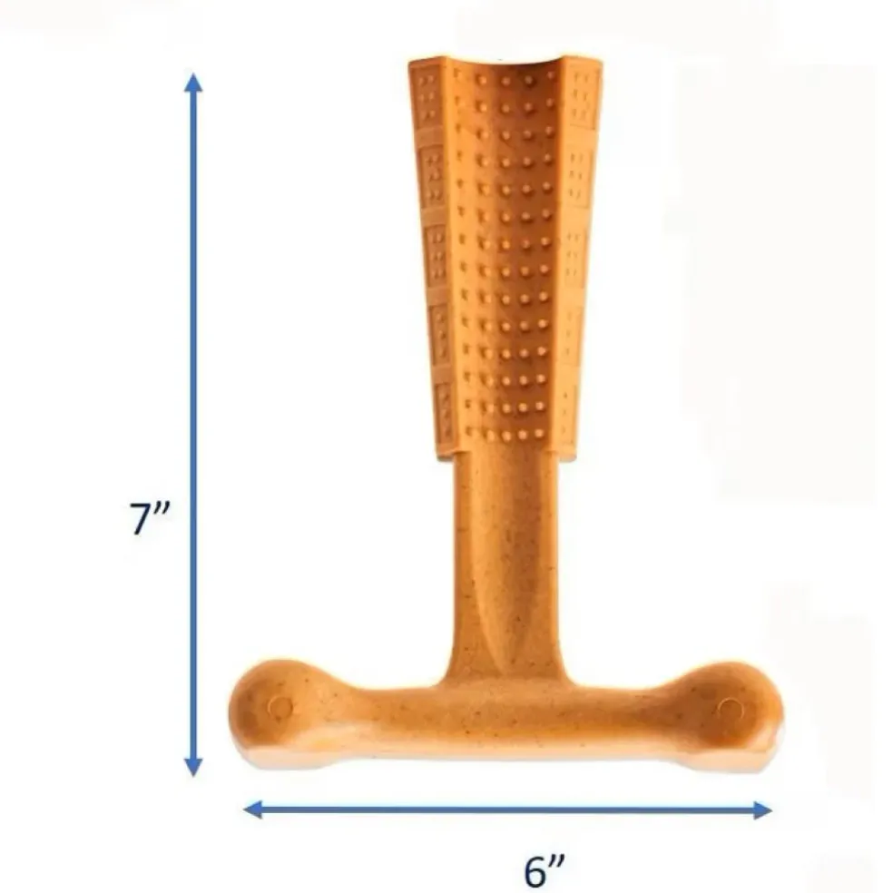 Ethical Bambone Plus Peanut Butter Chew Toy For Dog (7")