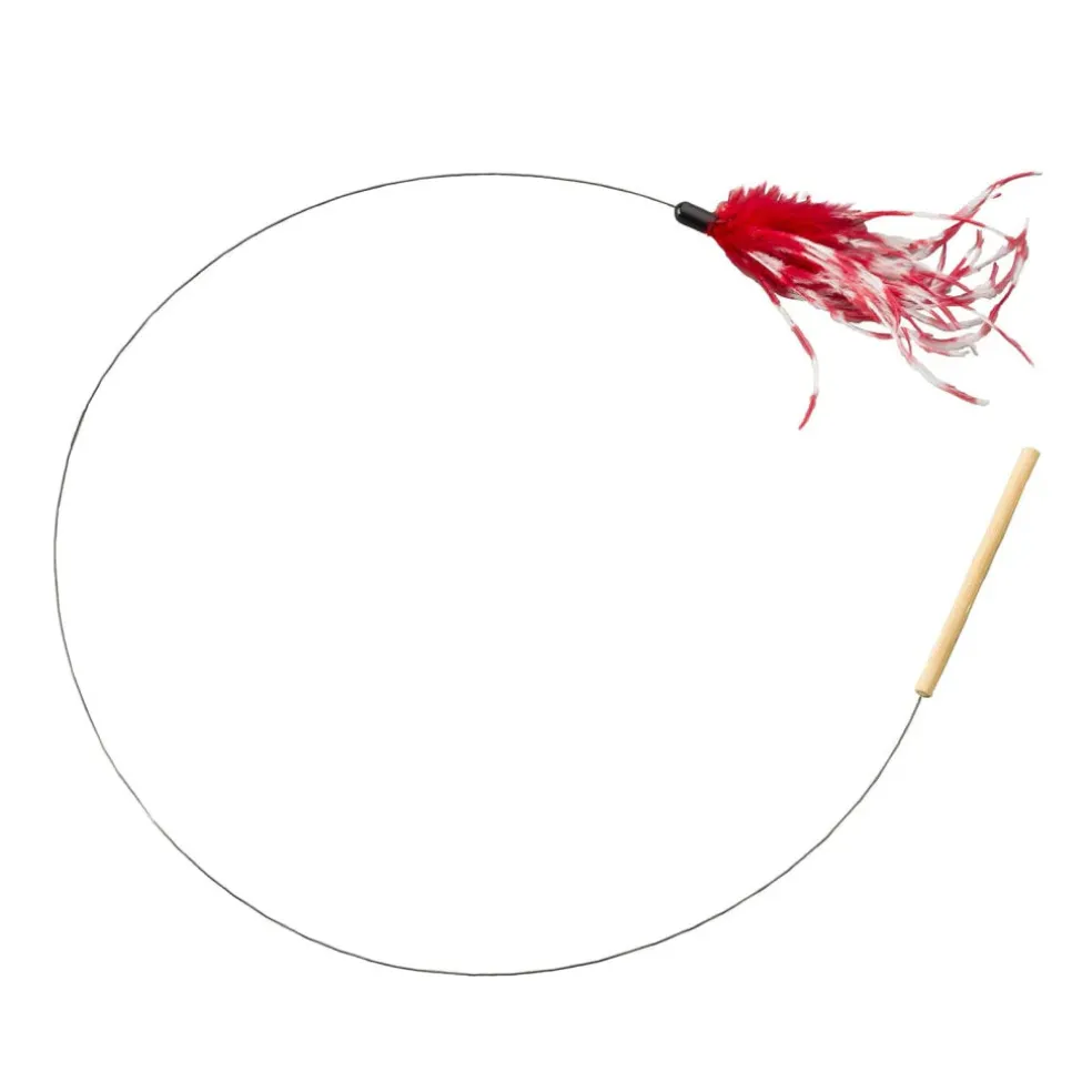 Ethical Cat Prancer Teaser Wand Assorted Toy For Cats (44")