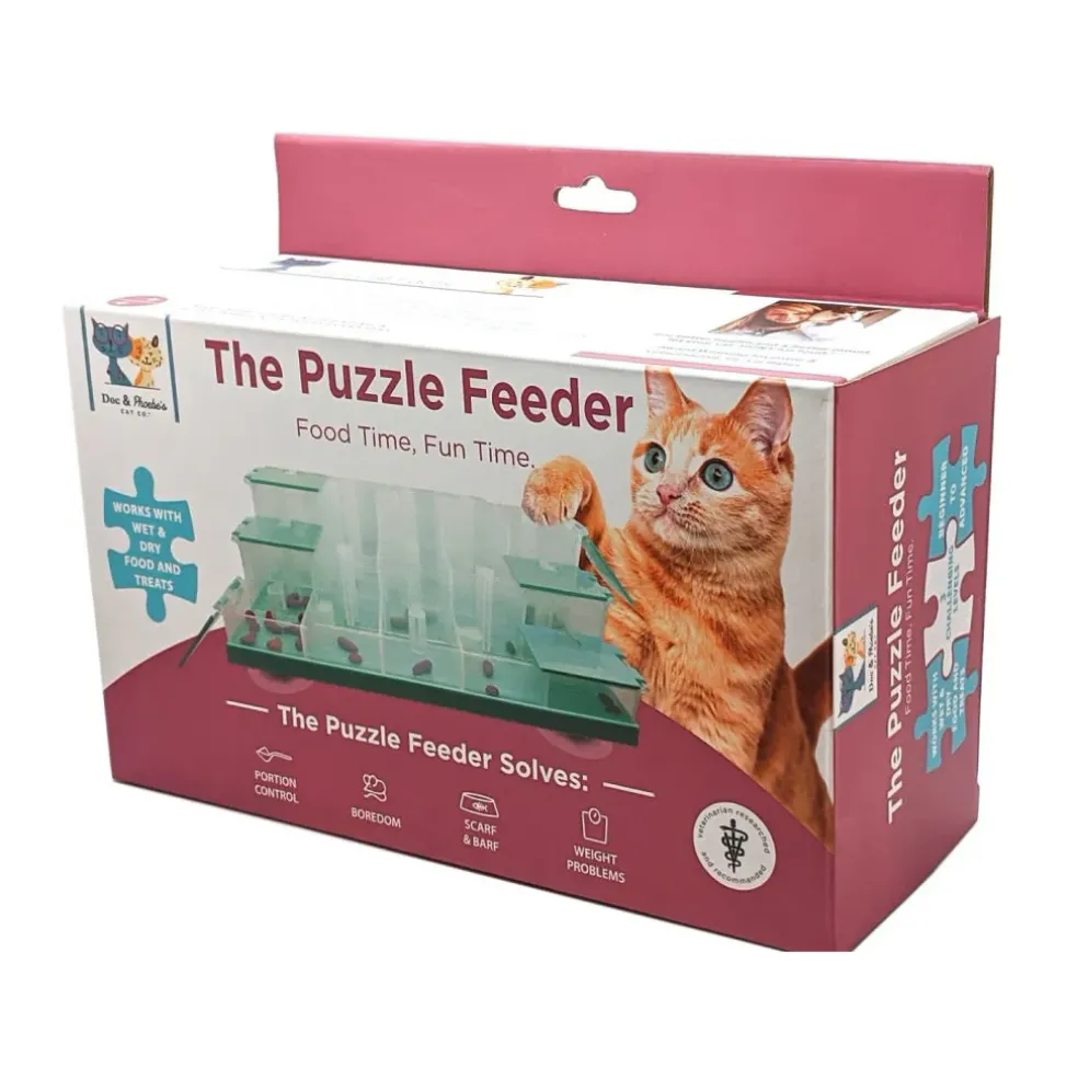 Ethical Doc & Phoebe Puzzle Feeder For Cats
