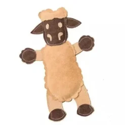 Ethical Dura-Fuse Leather Barnyard Toy For Dogs, assorted characters (11