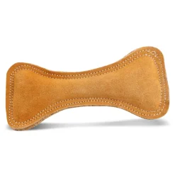 Ethical Dura-Fuse Leather Bone Toy For Dogs
