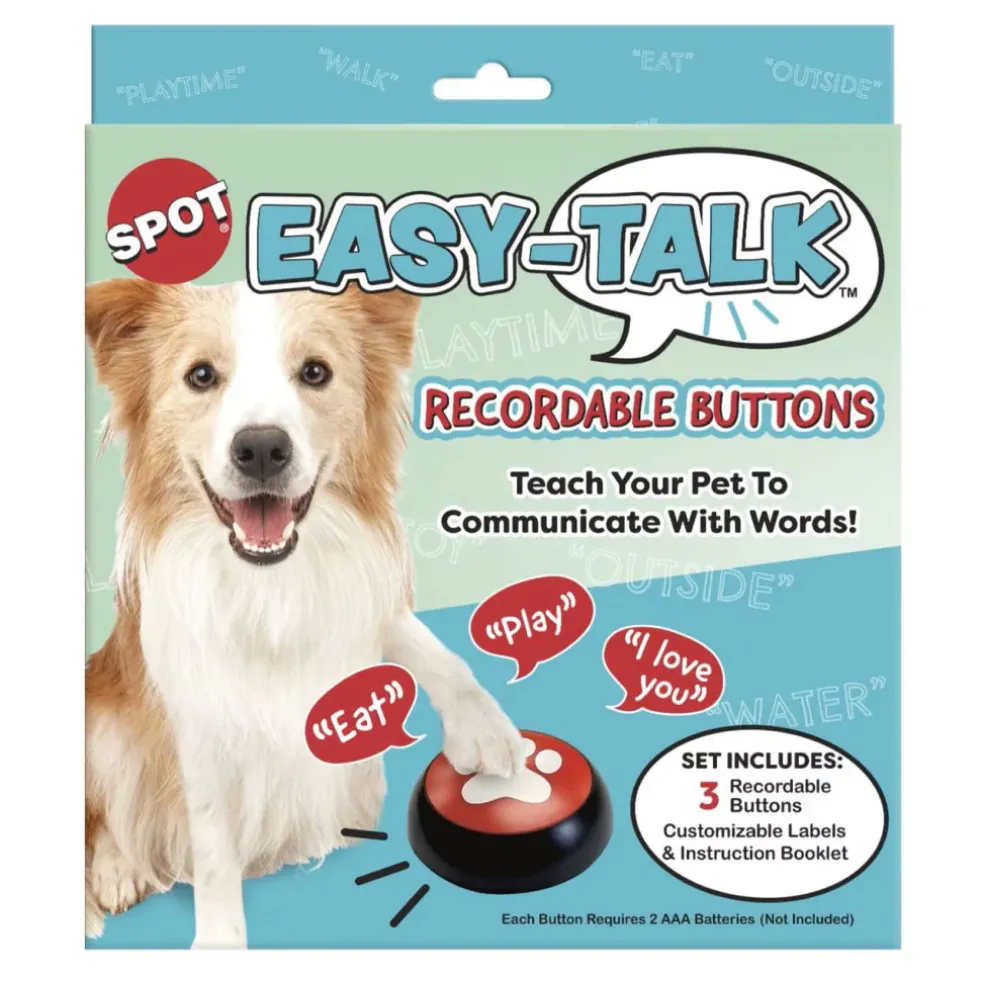 Ethical Easy Talk Recordable Button Toy For Dogs