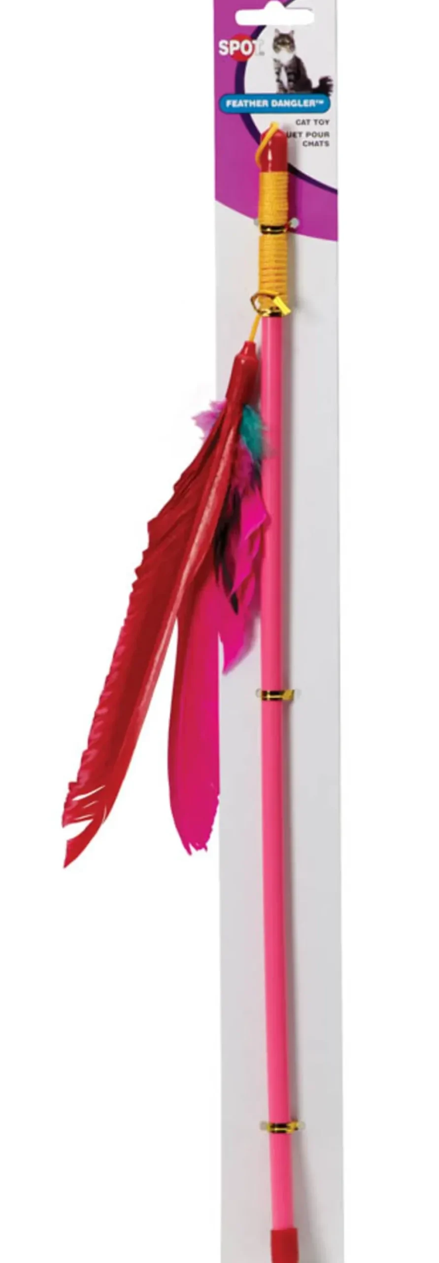 Ethical Feather Dangler Wand Toy For Cats