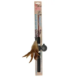 Ethical Fishing Rod N Reel Kitty Teaser Toy For Cats