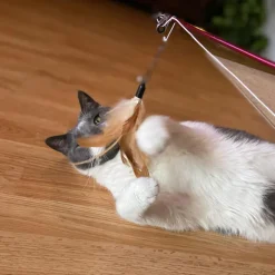 Ethical Fishing Rod N Reel Kitty Teaser Toy For Cats