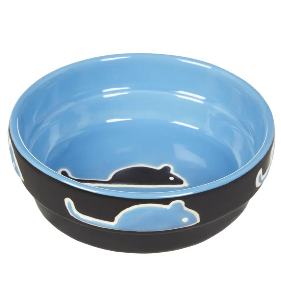 Ethical Fresco Dish Blue For Cats (5")
