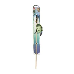 Ethical Love the Earth Insect Teaser Wand Toy For Cats, Assorted Characters