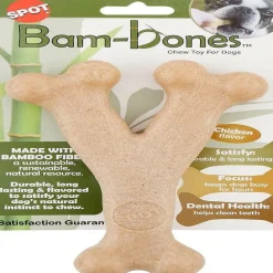Ethical Pet Bam-bones Chicken Flavored Wish Bone for Dogs